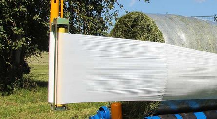 G3010 Standard - Enrubanneuse agricole Goewell Maschinenbau GmbH - Poids des balles : max. 1.800 kg - Construction robuste et faible hauteur de travail_3