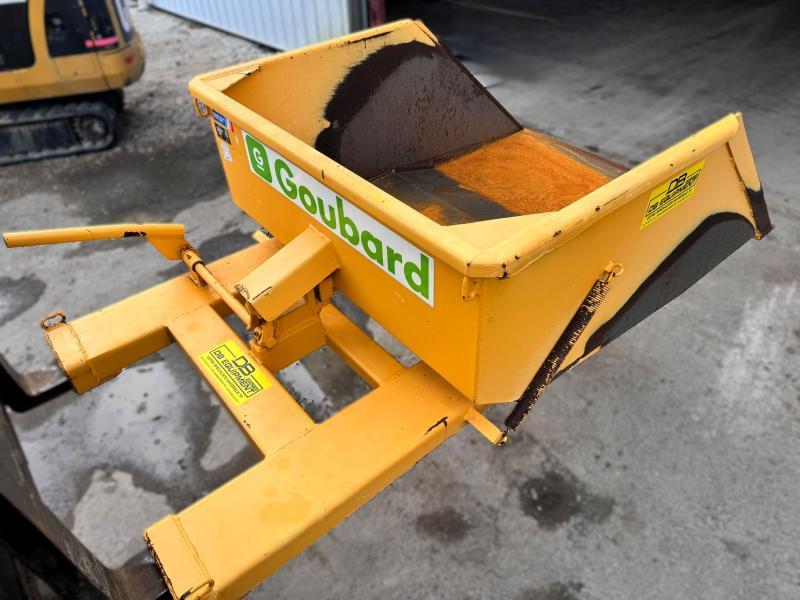 GOUBARD Benne basculante mécanique pour chariots élévateurs_3
