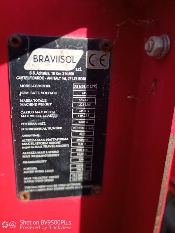 Nacelle verticale BRAVIISOL lui mini hd occasion_3