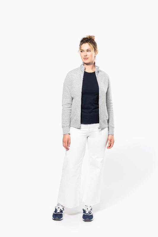 Veste molleton zippée femme - Kariban - Réf: K457 - Coupe ajustée - Confection molleton gratté 3 fils_3