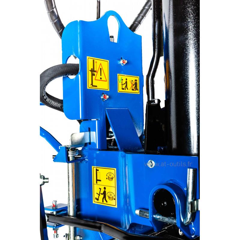 Fendeur à bois professionnel avec système hydraulique 2 vitesses