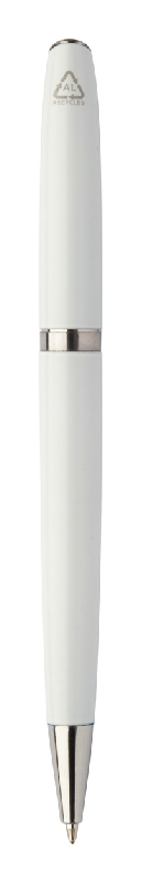 Parure stylo métal - stylo roller et stylo bille en aluminium recyclé - boîte cadeau en papier noir_3