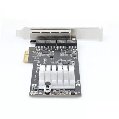 Carte Réseau PCIe à  4 Ports 2,5 Gbps NBASE-T, Intel I225-V - Carte Réseau pour PC - Carte Réseau Eth_3