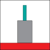 Ninfa 55 - garde-corps en verre et aluminium - Faraone - design élancé - dimensions 62 x 75 mm_3