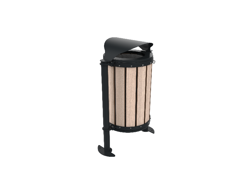 Corbeille Ronde - 60L en HPL - Urbéo_3