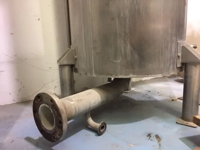 Cuve en acier inoxydable d'occasion - référence : c3403_3