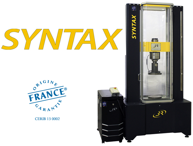 Machine d'essais électromécanique de table universelle et polyvalente - SYNTAX_3