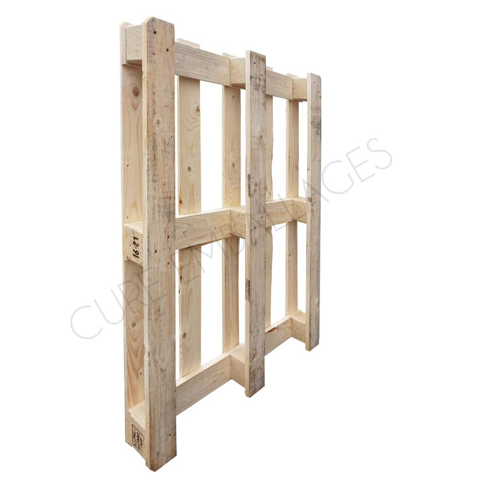 Palette standard mi lourde  -  1200 x 1000 - MLD - 3 semelles - 5 planches - Disponible en recyclée ou neuve_3