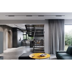 Réglette opale LED sur rail - CARLINE - système modulable et personnalisable pour tous types d'environnements_3