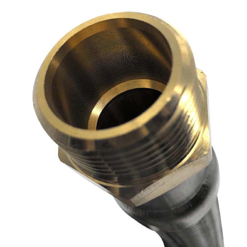 Flexible inox ø40mm intérieur m-f 1