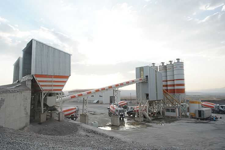 Centrale à béton fixe haute technologie avec faible coût d'exploitation - 240 m3/h - Turkuaz 240 - Semix_3