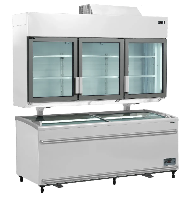 Congélateur armoire de supermarché MTF210 VS blanc TEFCOLD_3