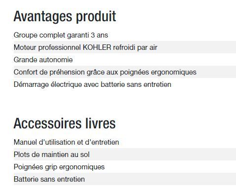 Diesel 6000 E XL C5 Groupe électrogène - Kohler - 4,90 kW - 50 Hz - 230V_3