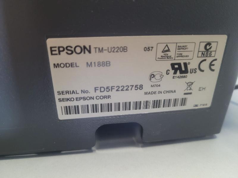 Imprimante matricielle EPSON TM-U220B M188B_3