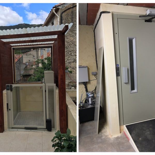 Plateforme élévatrice sans gaine DHM Open - élévation jusqu'à 3m - 300kg - intérieur/extérieur_3