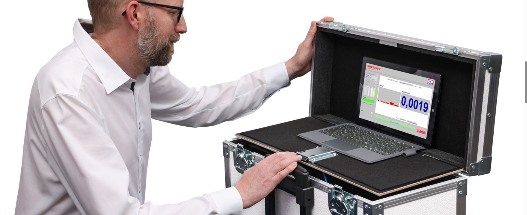 Système automatique de mesure des gaz traceurs avec enregistrement des données