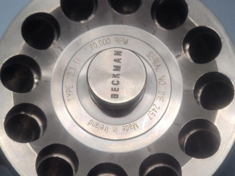 Rotor angulaire en titane BECKMAN COULTER 70.1 Ti_3