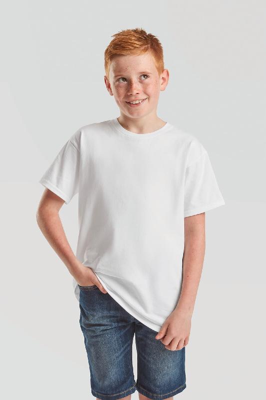T-shirt Iconic 195 T enfant - 100% coton peigné ringspun - Réf: SC61363_3