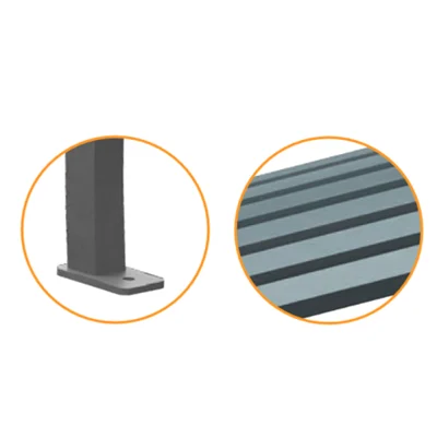 Banquette ALGARVE acier_3