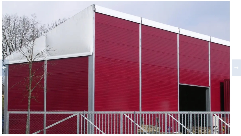 Hangar sur mesure HTS TENTIQ GMBH - protection optimale pour biens et marchandises - structures démontables, isolées ou non_3