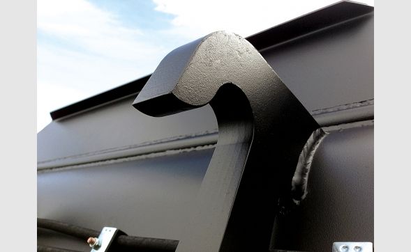 Godet robuste conçu pour des capacités de levage de 2.3 à 6 tonnes