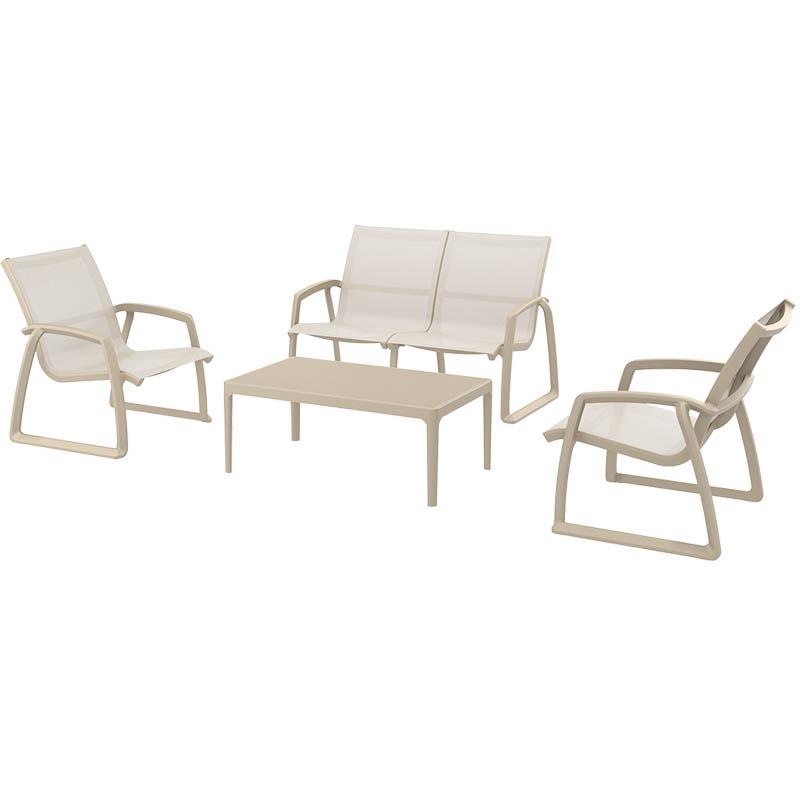 Salon terrasse de restaurant Pacific - TAUPE_3