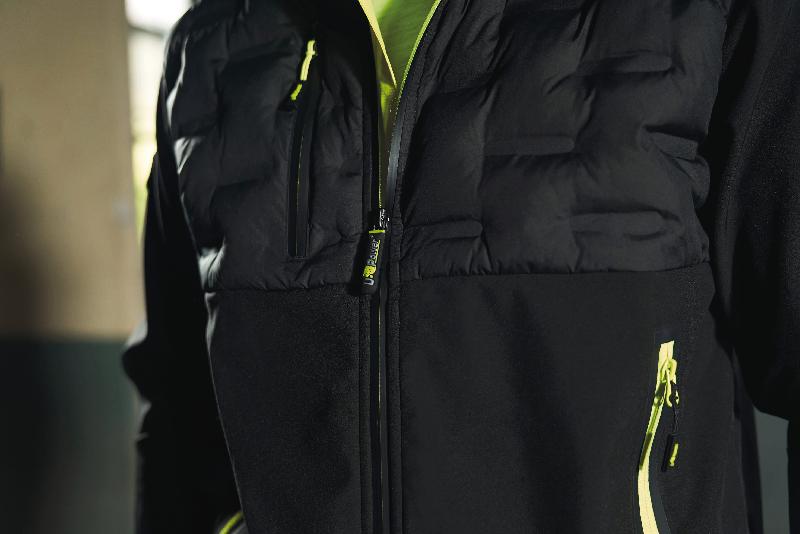 Veste hybride Spock homme - U-Power - Réf: UPFU213 - Respirante, coupe-vent, déperlante, idéale pour travaux dynamiques en environnements froids_3