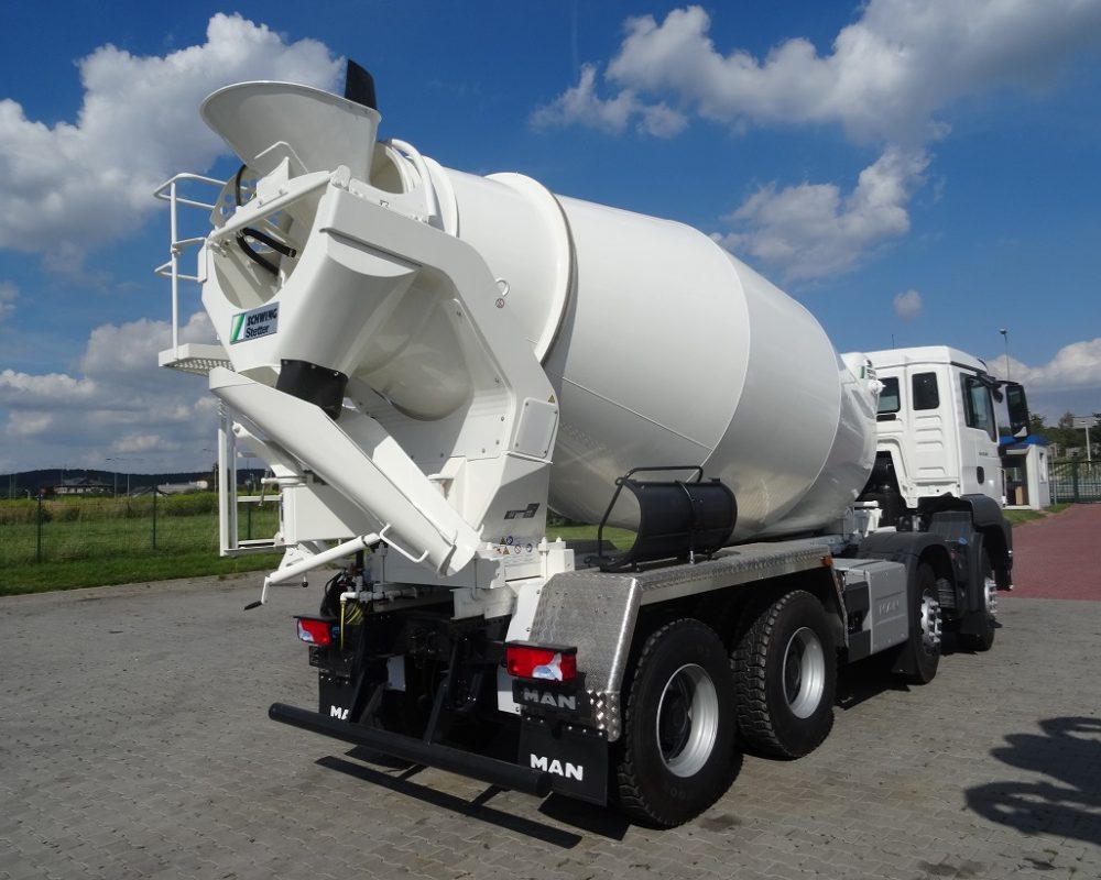 Camion toupie MAN TGS 35.360 BL Stetter 9m3 - Euro 6 - 2017 - 360ch - 8X4 - Neuf_3