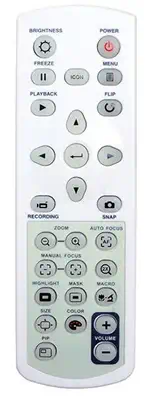 Optoma 8MP CAMERA 136 ZOOM caméra de documents Noir, Blanc 25,4 / 3,2 mm (1 / 3.2