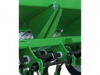 Semoir Solano Horizonte avec une séparation entre bras variant de 13,60 cm à 15,80 cm