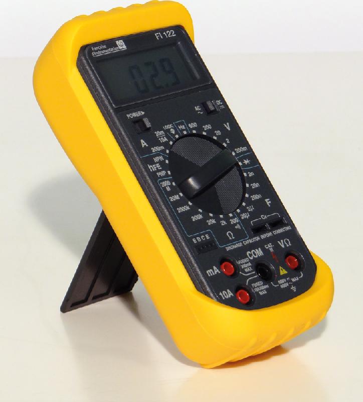 FI122 | Multimètre numérique portable RMS, 2 000 points_3
