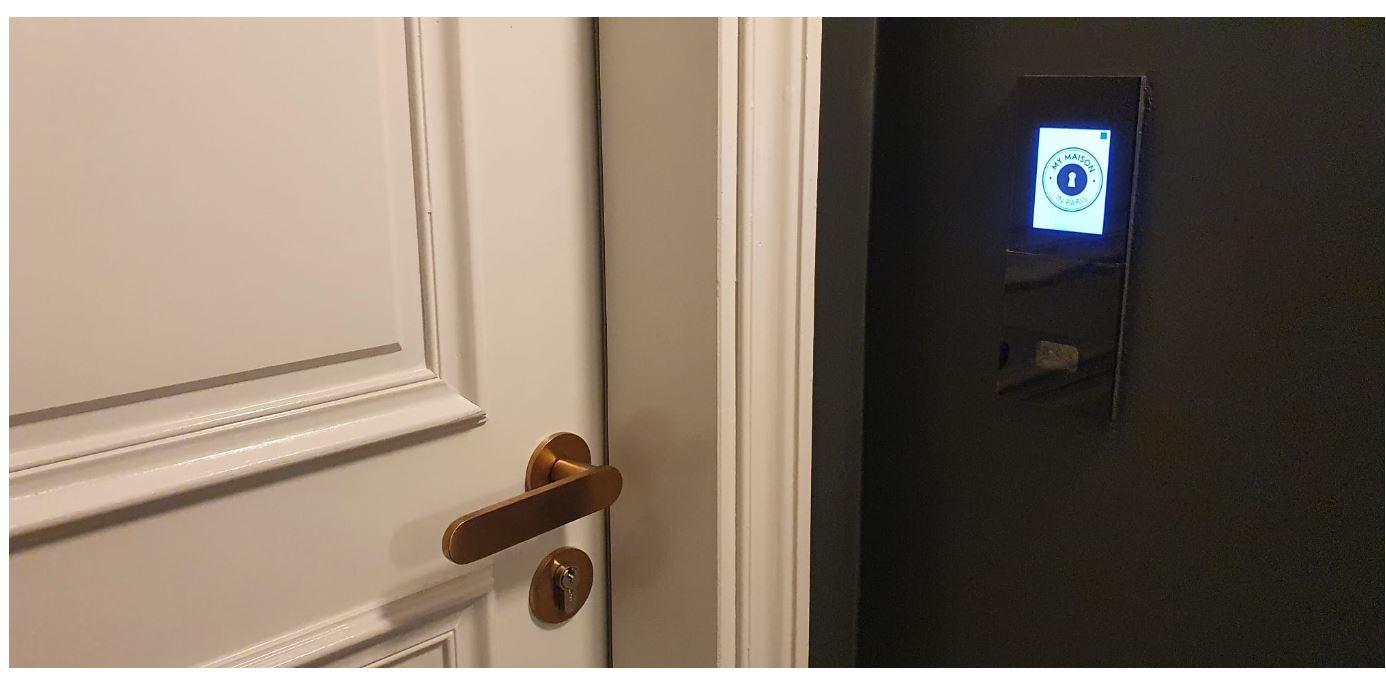 Serrure connectée digitale Sesame Access - gestion d'accès via QR code, NFC, RFID, BLE, WIFI et 4G sans application mobile_3