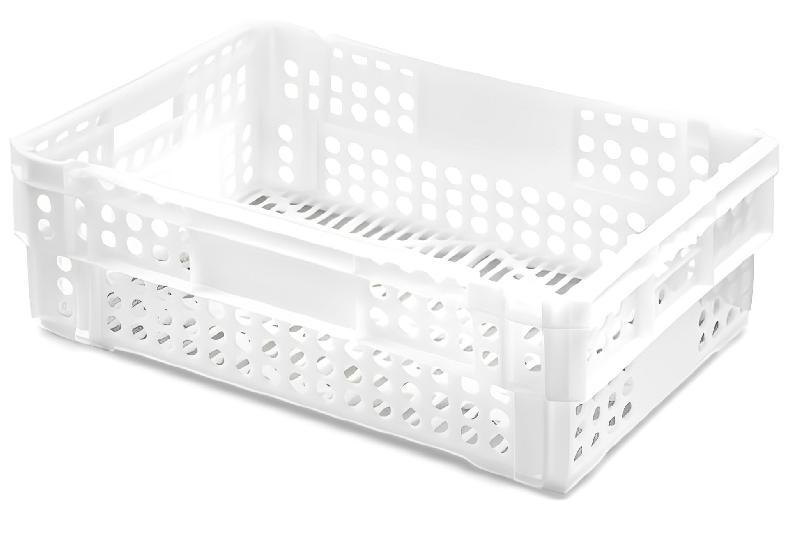 Bac de distribution 600 x 400 - Fond et parois variés - PEHD - Norme Europe_3