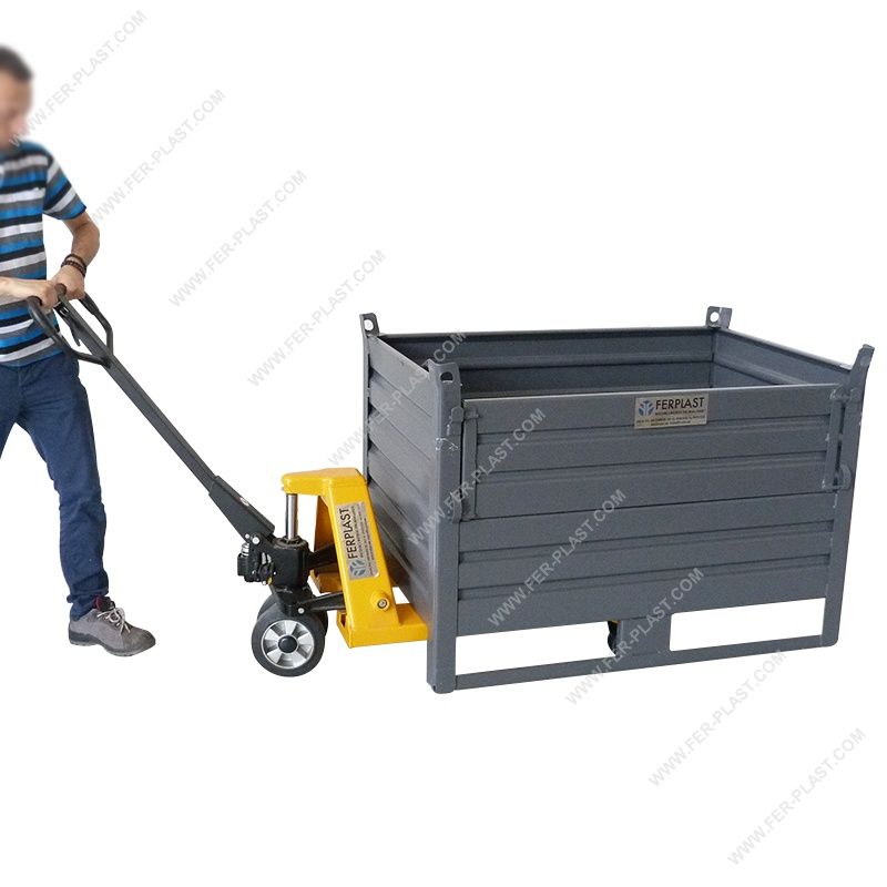 FPBF25 L950 - Transpalette manuel court Ferplast - 2500 kg - Fourches 950 mm - Largeur 550 mm_3