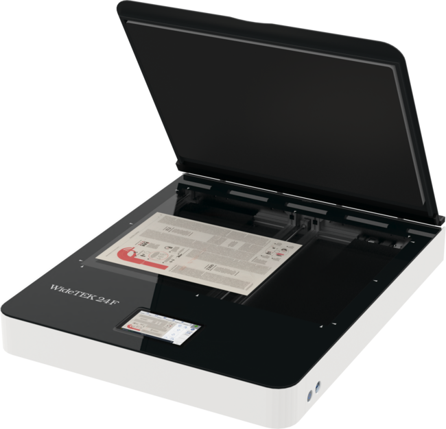 WideTEK 24F, scanner rapide pour documents surdimensionnés et épais