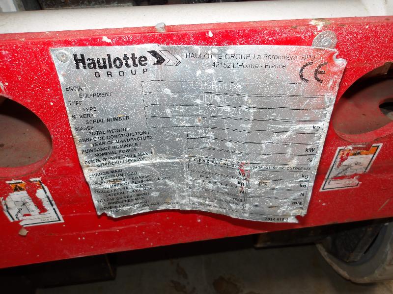 Nacelle ciseaux HAULOTTE compact 8 occasion_3