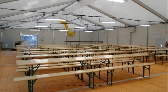 Tentes de déploiement HTS TENTIQ GmbH - solutions polyvalentes pour restauration et actions sanitaires dans les missions humanitaires_3