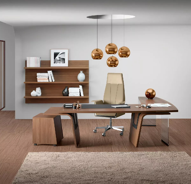 Bureau de Direction design Italien piètement intérieur So Luna_3