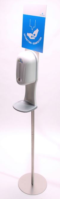 Distributeur automatique pour désinfectant, modèle sur pied basic_3