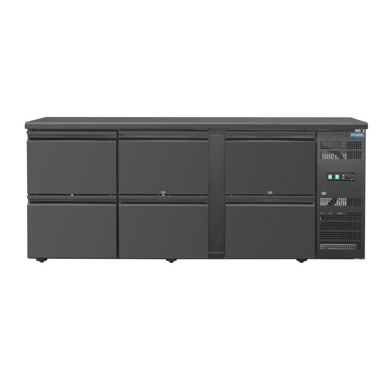 Arrière-bar Série U 6 tiroirs GL187 Polar_3