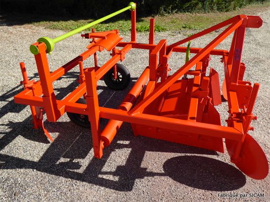 Équipement pour pose de film plastique jusqu'à 1,60 m de largeur