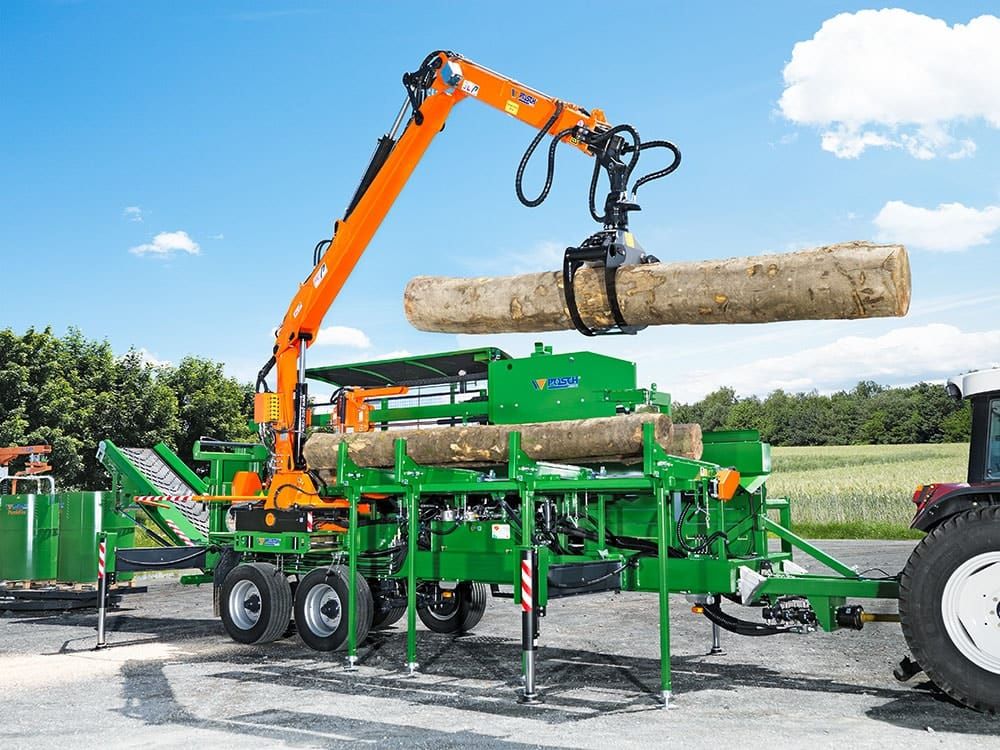 Combiné à bois de chauffage spaltfix k-550 - posch - diamètre de coupe max 55 cm - longueur des bûches 25 à 100 cm_3