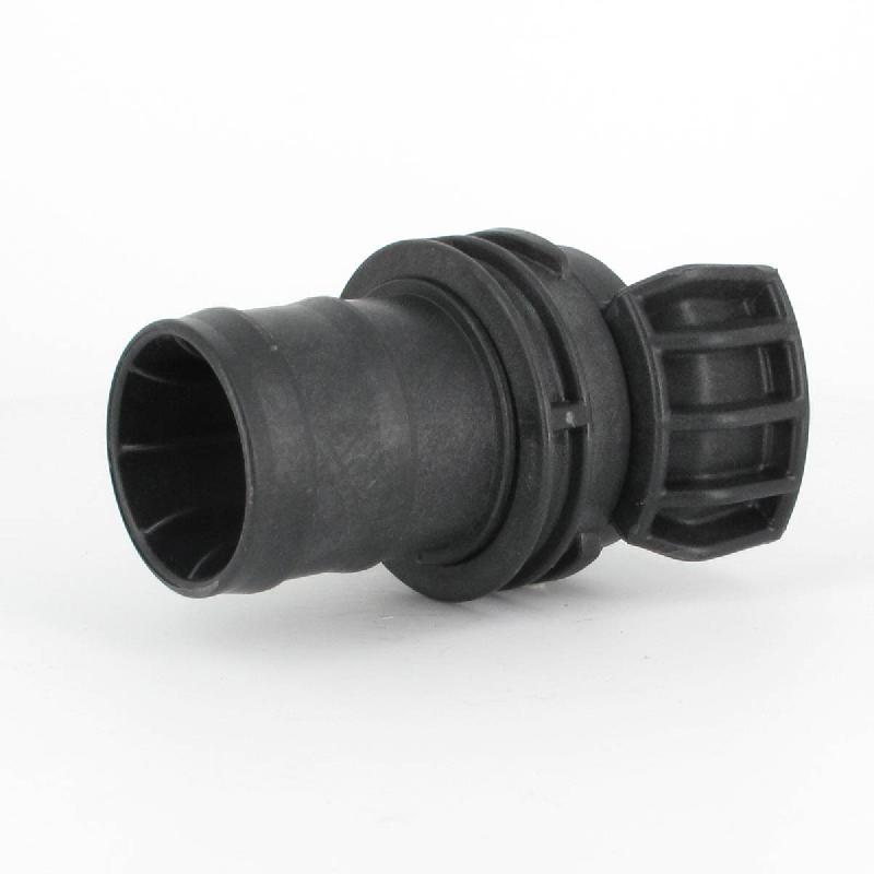 Demi-raccord symétrique avec verrou - DN 50 mm - Embout annelé Ø 55 mm - PP_3