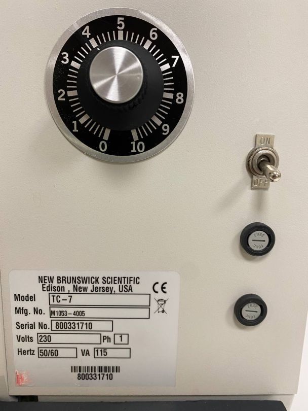 Rotateur à rouleaux d'occasion pour culture tissulaire - TC-7 New Brunswick Scientific - Réf : P2212-2050_3