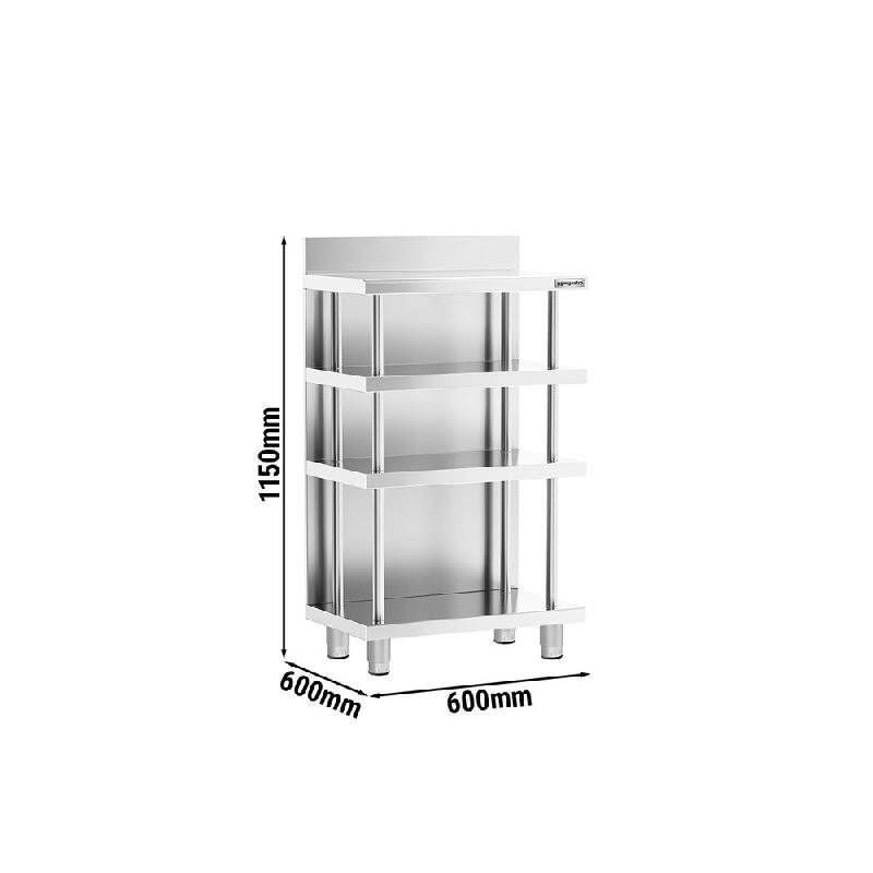 Table de travail de bar inox - 600 x 600 mm_3