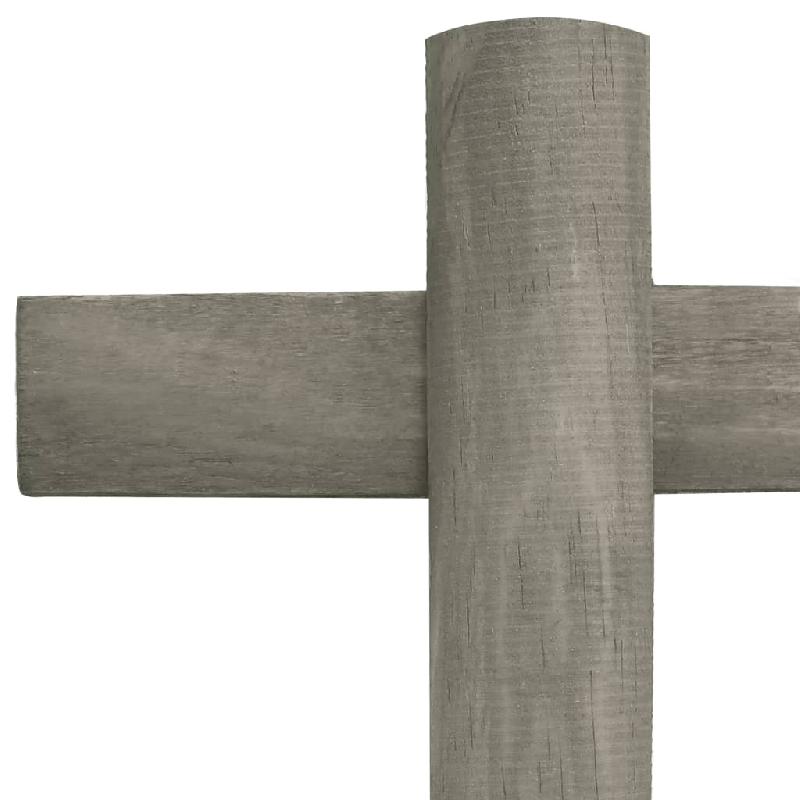 Vidaxl bordure de jardin 10 pcs bois de sapin 4,4 m 314847_3