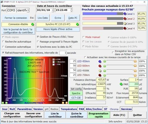 Contrôleur et logiciel Ether - Paramétrable pour aquariums et cultures horticoles_3