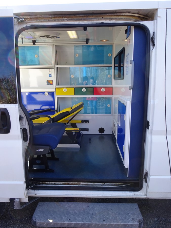 Fiat Ducato L2H1 2012 avec sirène et gyrophares