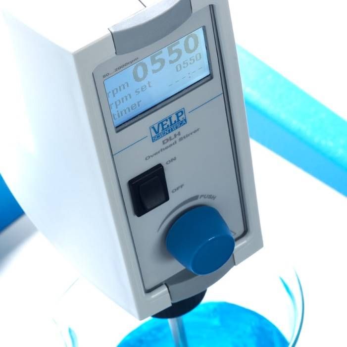 DLH agitateur numérique - Agitateurs à hélice de laboratoire - Velp - Capable d'agiter jusqu'à 40 L avec couple de 80 Ncm_3