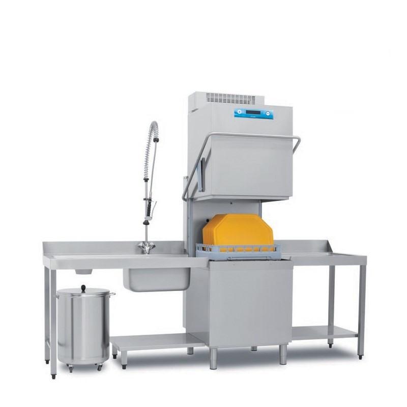 Lave-vaisselle à capot Panier 500x600mm avec condenseur de buées RIVER Elettrobar Furnotel_3
